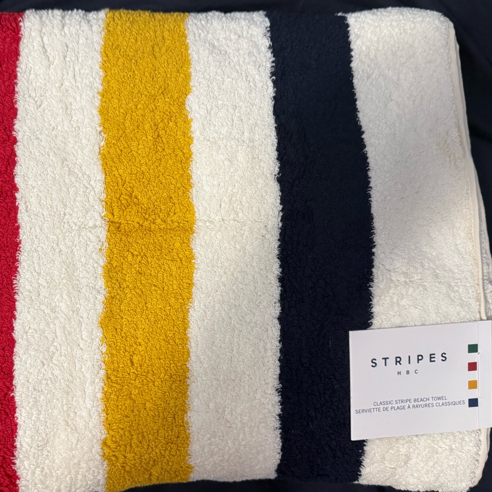 HBC Stripes - Multistripe Classic Beach Towel
